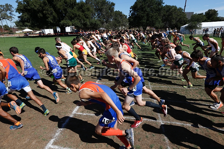 2015SIxcHSSeeded-009.JPG - 2015 Stanford Cross Country Invitational, September 26, Stanford Golf Course, Stanford, California.